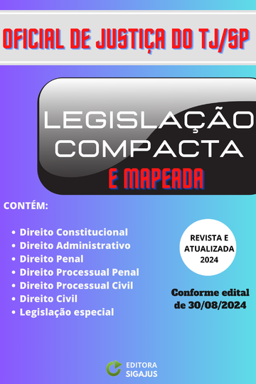 Legislação compacta e mapeada