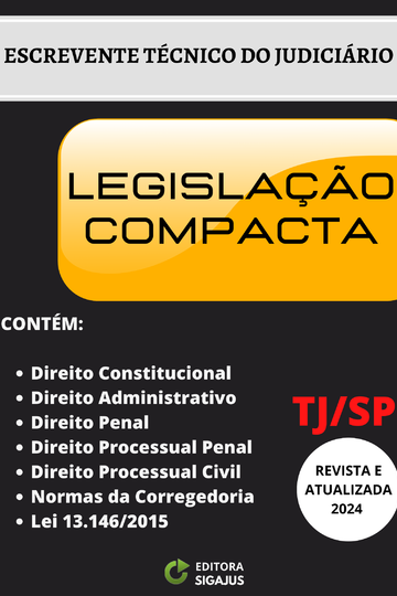 Legislação Compacta - Escrevente do TJSP